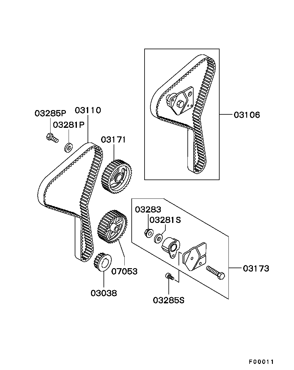 Opel M883810 - Зубчатый ремень ГРМ unicars.by