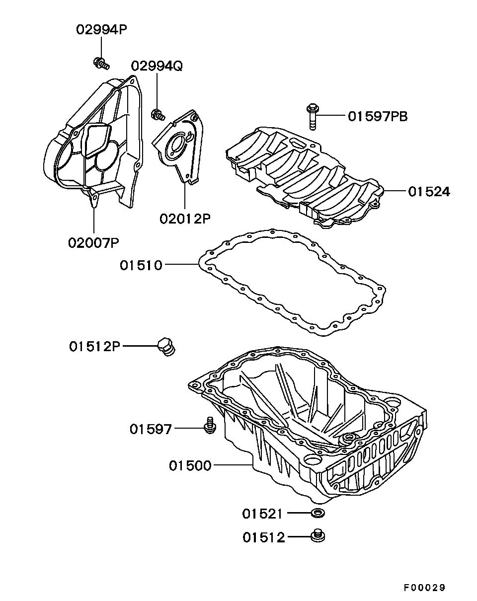 Mitsubishi M467106 - Резьбовая пробка unicars.by