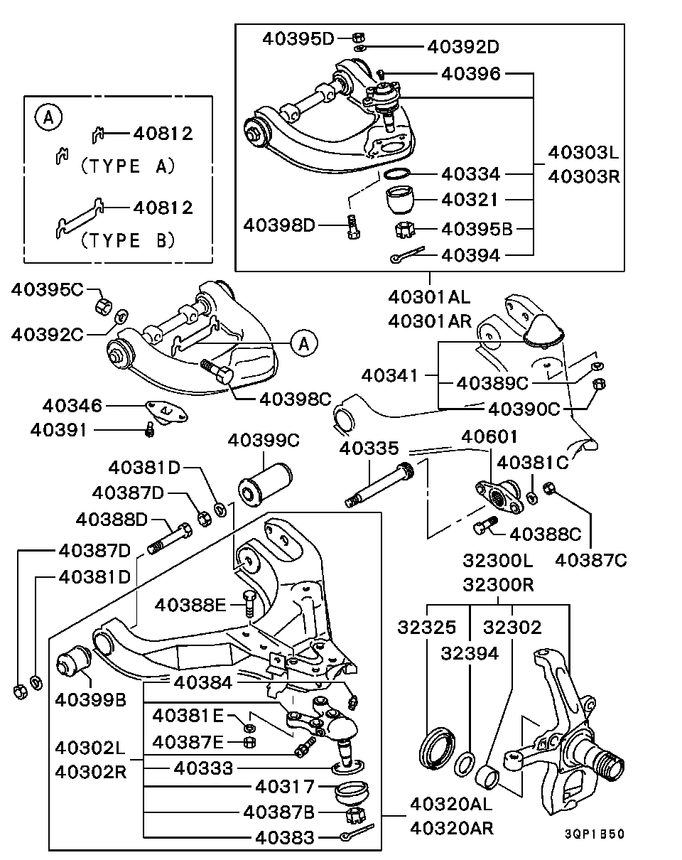 Mitsubishi MR296268 - Рычаг подвески колеса unicars.by