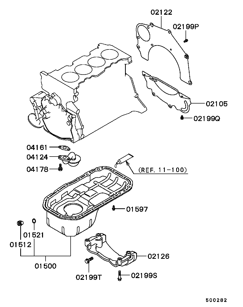 Chrysler MD05 0316 - Резьбовая пробка, масляный поддон unicars.by