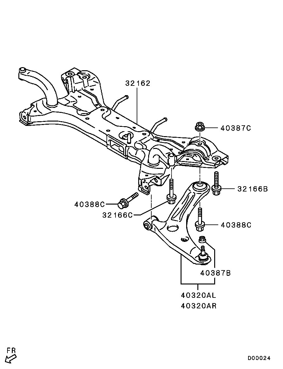 TOYOTA 4013A135 - Рычаг подвески колеса unicars.by