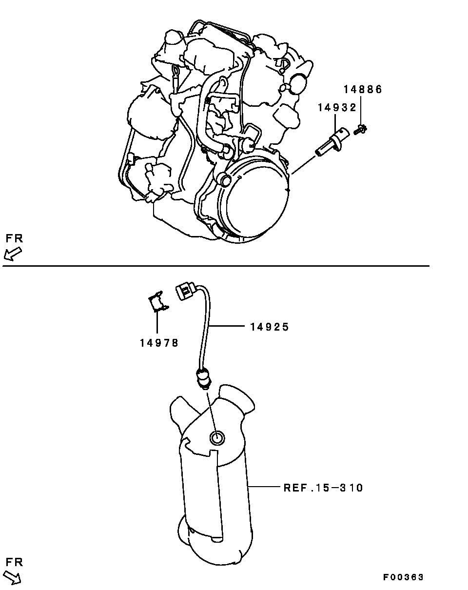 Smart 1588A001 - Лямбда-зонд, датчик кислорода unicars.by