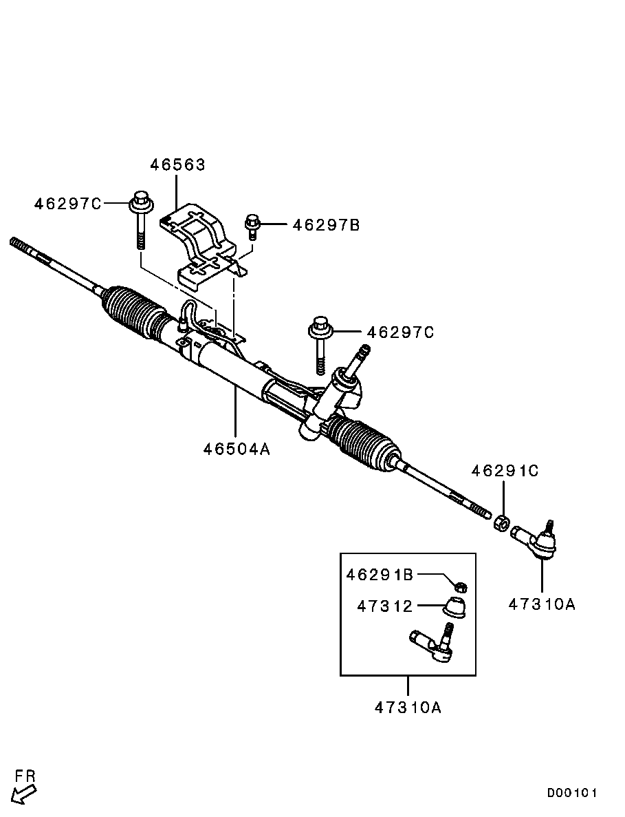 PEUGEOT 4422A018 - Наконечник рулевой тяги, шарнир unicars.by