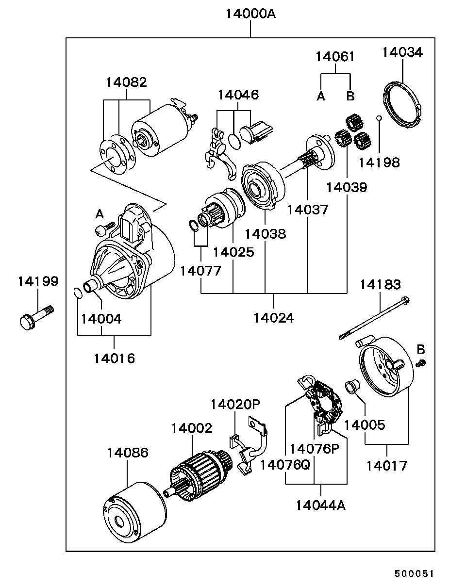 Mitsubishi MD618581 - Тяговое реле, соленоид, стартер unicars.by