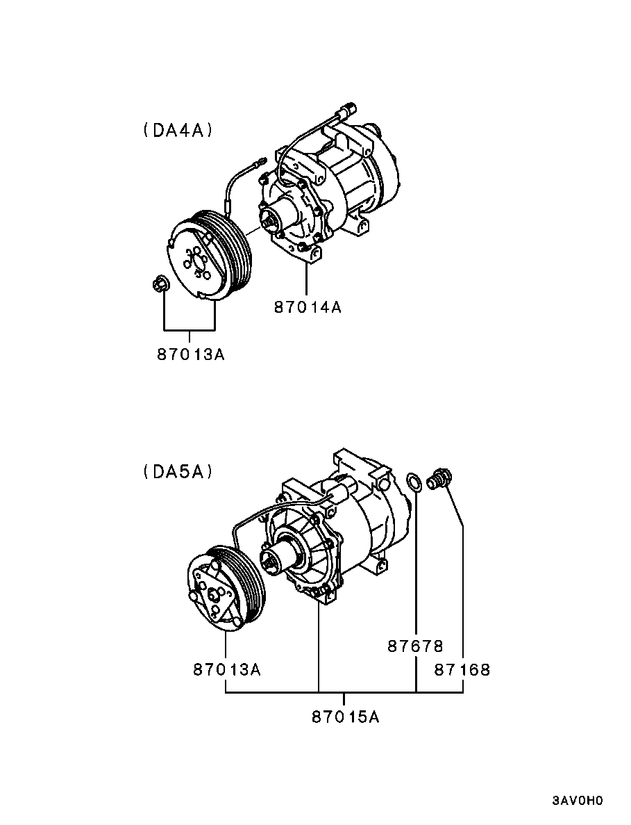 Volvo MR262971 - Компрессор кондиционера unicars.by