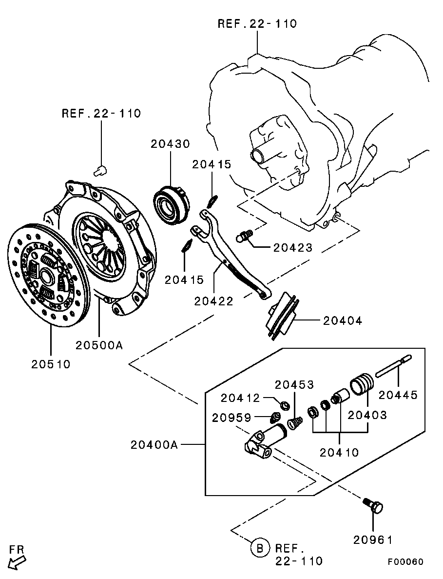 Mitsubishi MN171419 - Выжимной подшипник сцепления unicars.by