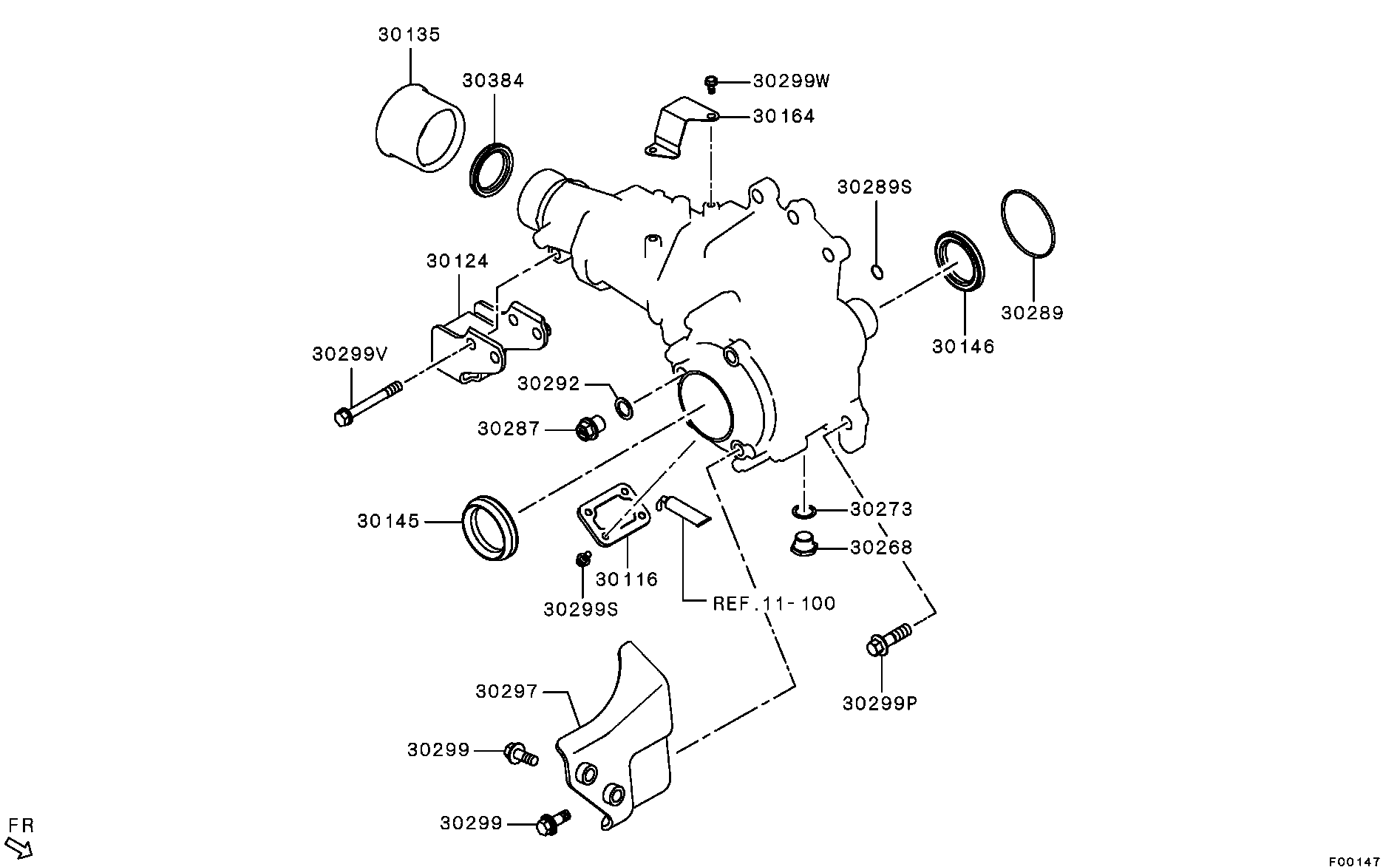 Mitsubishi MD743612 - Прокладка, впускной коллектор unicars.by