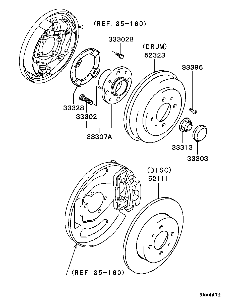 Mitsubishi MR223285 - Комплект подшипника ступицы колеса unicars.by