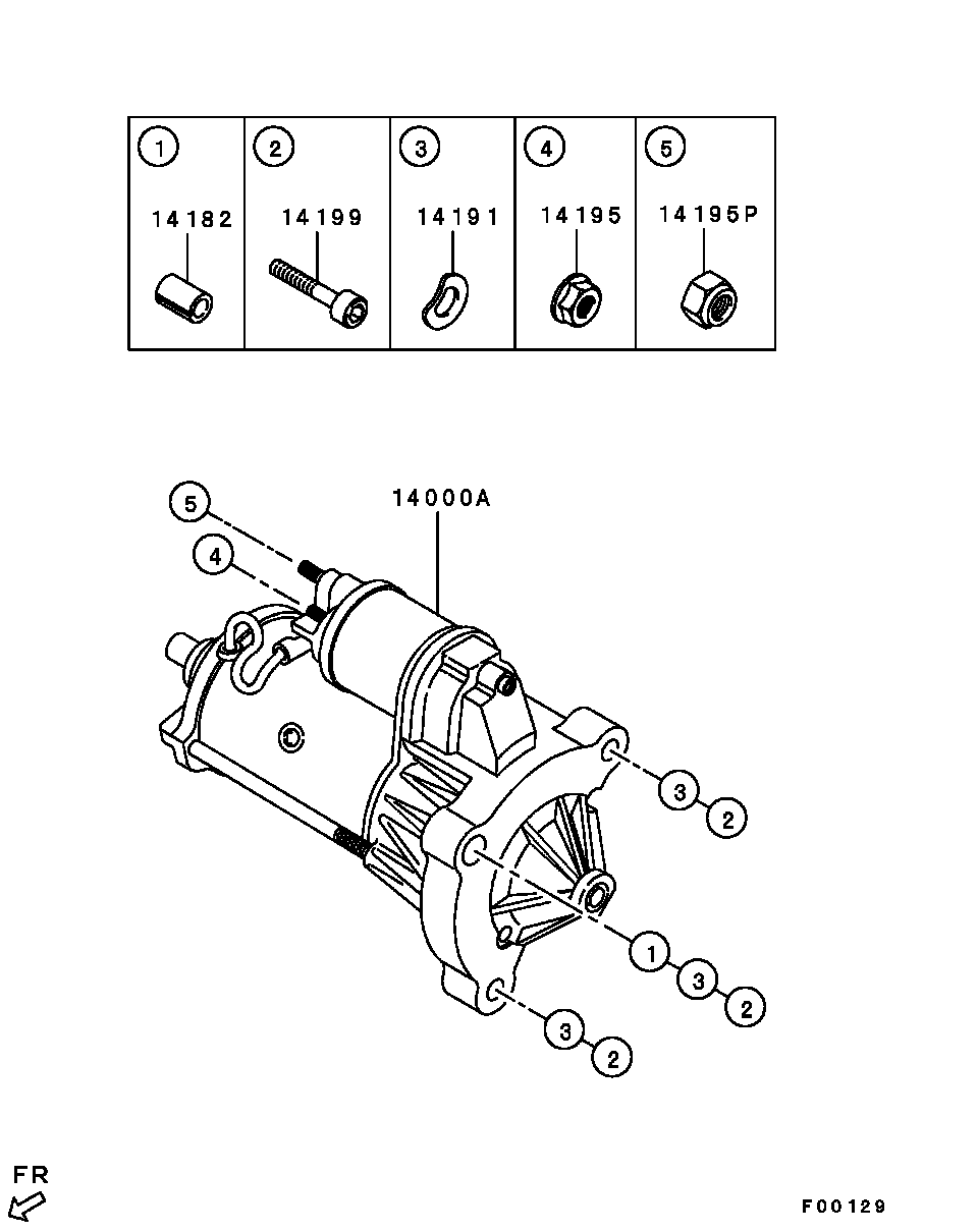 CITROËN 1810A101 - Стартер unicars.by