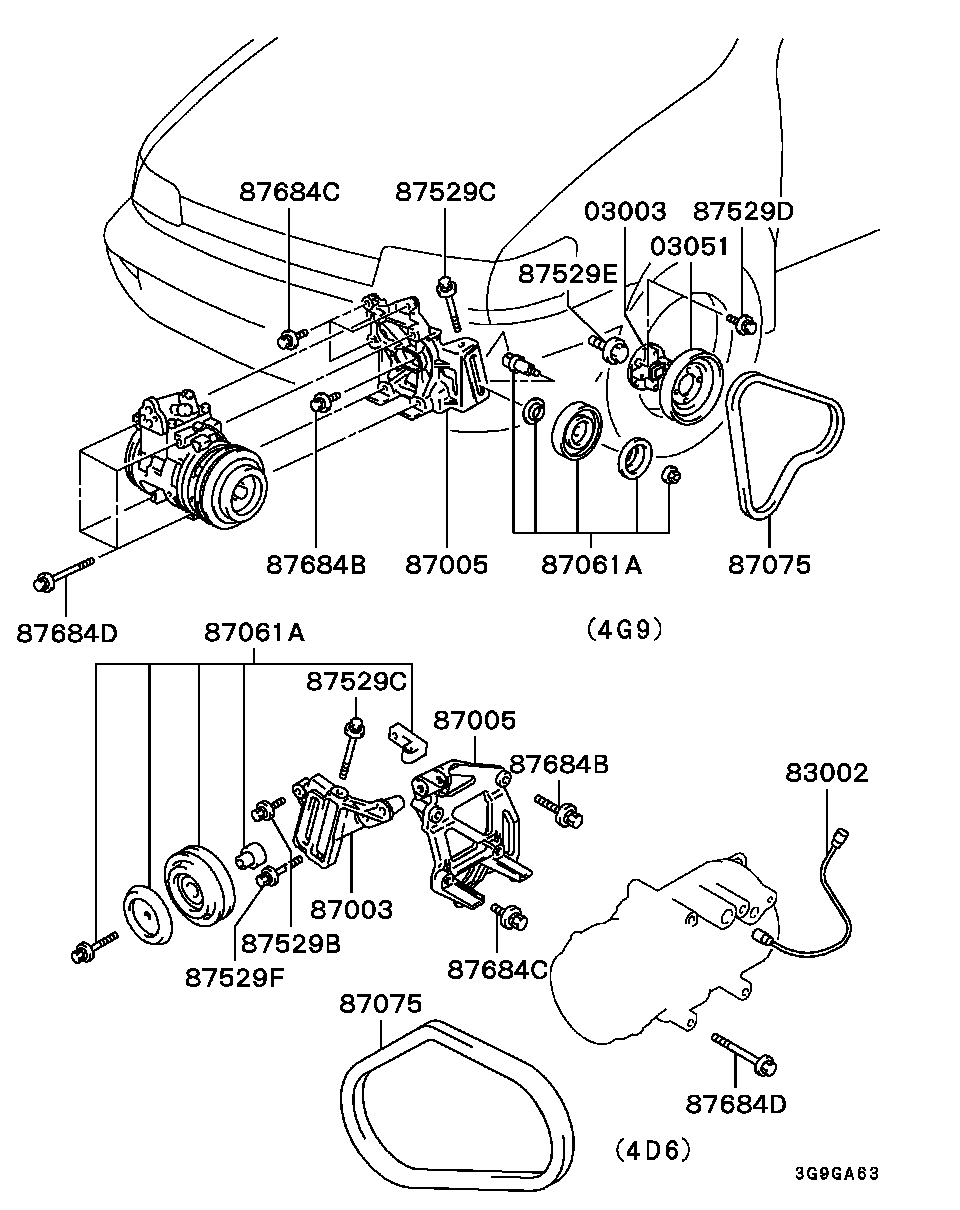 Mitsubishi MB272653 - Клиновой ремень, поперечные рёбра unicars.by