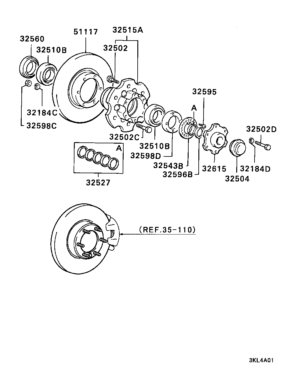 Mitsubishi MB407038 - Тормозной диск unicars.by