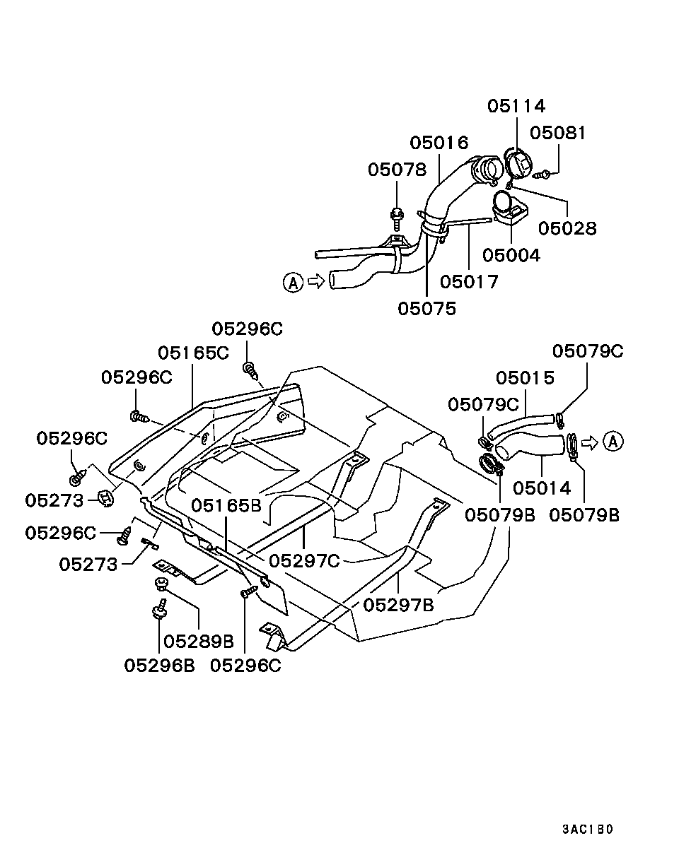 Mitsubishi MR271950 - Тормозной шланг unicars.by