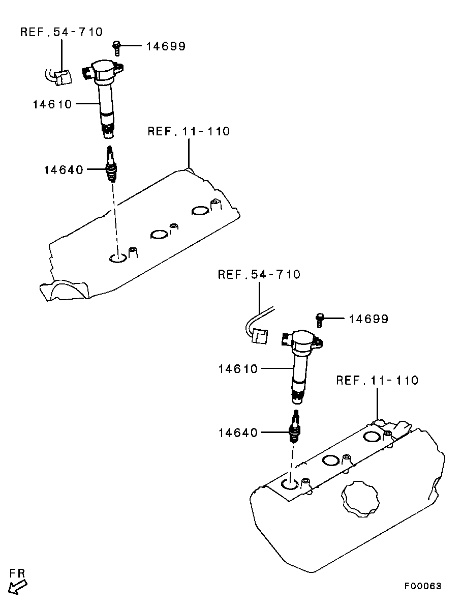 Mitsubishi MN119942 - Свеча зажигания unicars.by