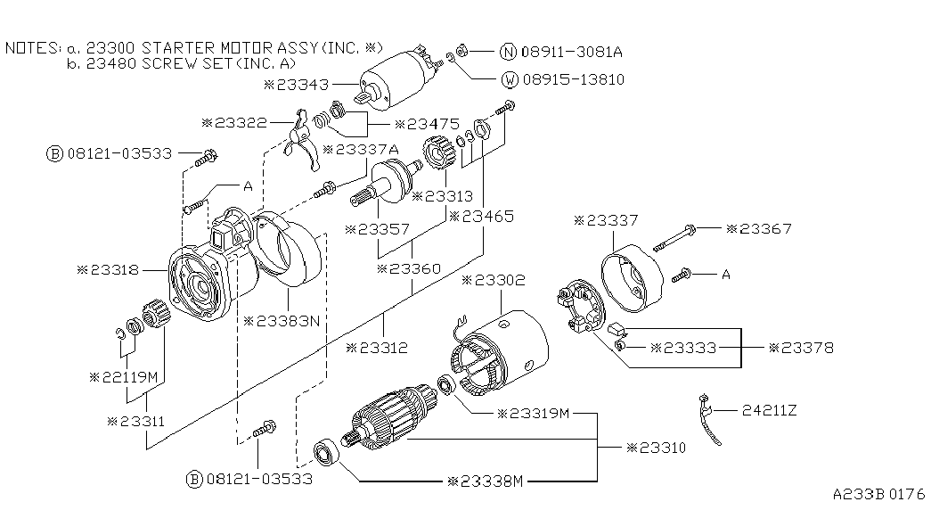 NISSAN 23319-W1710 - Шкив генератора, муфта unicars.by