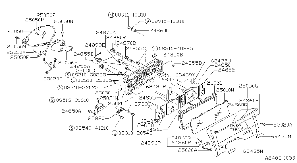 NISSAN 2626189900 - Лампа, входное освещение unicars.by