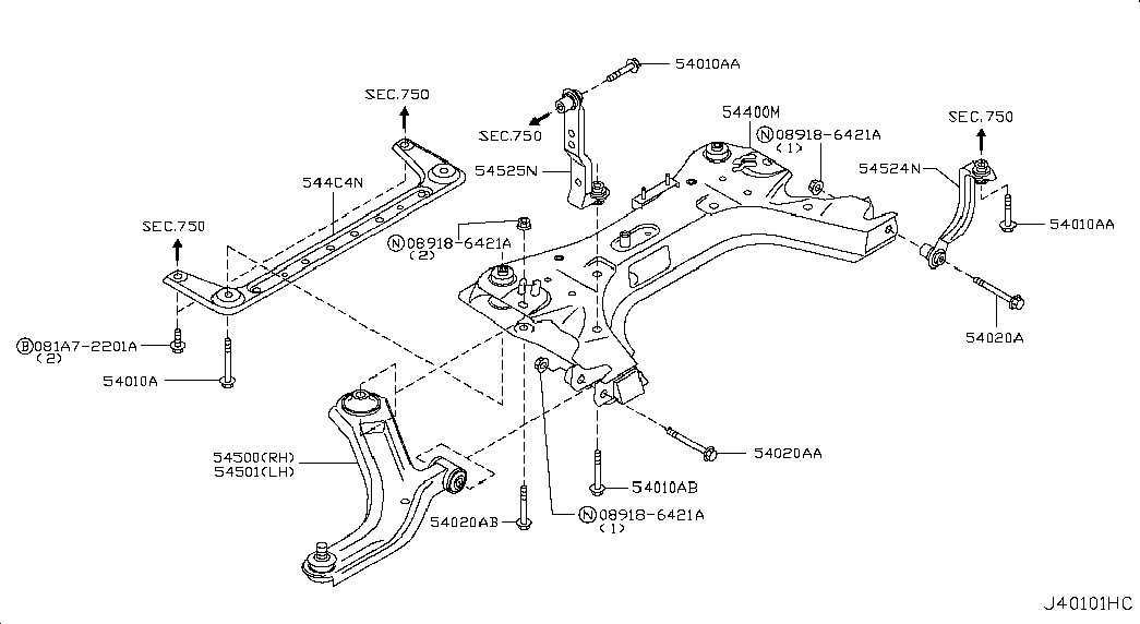 Hyundai 54500-1JY0A - Сайлентблок, рычаг подвески колеса unicars.by