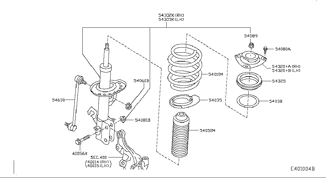 NISSAN 54618-CY00A - Тяга / стойка, стабилизатор unicars.by