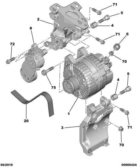 RENAULT 5750 VN - Поликлиновой ремень unicars.by