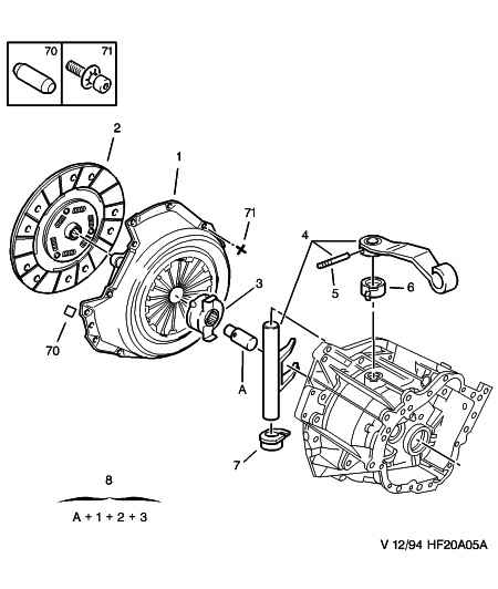 CITROËN 2055 GJ - Диск сцепления, фрикцион unicars.by