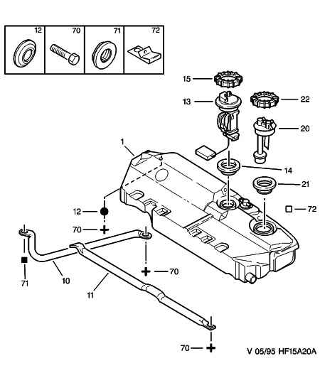 PEUGEOT (DF-PSA) 1525 22 - Топливный насос unicars.by