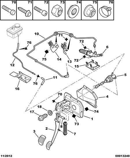 JAPCAR 2152 32 - LUTCH CABLE BRACKET unicars.by