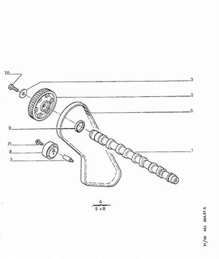 PEUGEOT 0816 71 - Зубчатый ремень ГРМ unicars.by