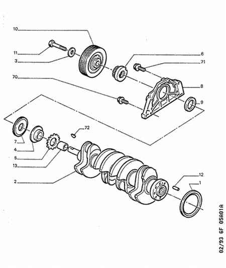 PEUGEOT (DF-PSA) 0127 28 - Уплотняющее кольцо, коленчатый вал unicars.by