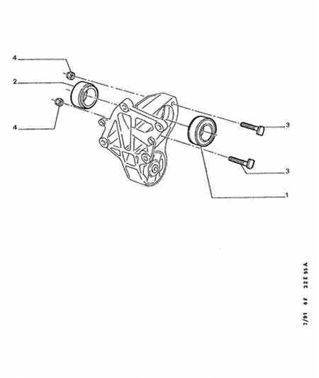 PEUGEOT (DF-PSA) 3247 03 - Подшипник карданного вала, центральная подвеска unicars.by