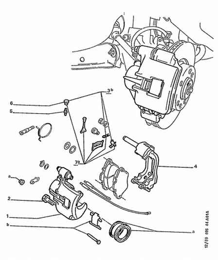 VW 4448 69 - Ремкомплект, тормозной суппорт unicars.by