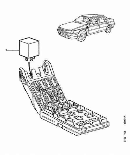 CITROËN/PEUGEOT 6323 24 - Прерыватель указателей поворота unicars.by