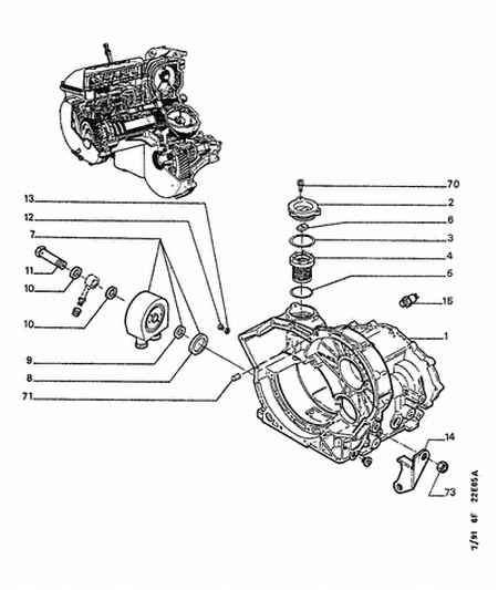 PEUGEOT 2207 79 - AGB GEARBOX COVER unicars.by