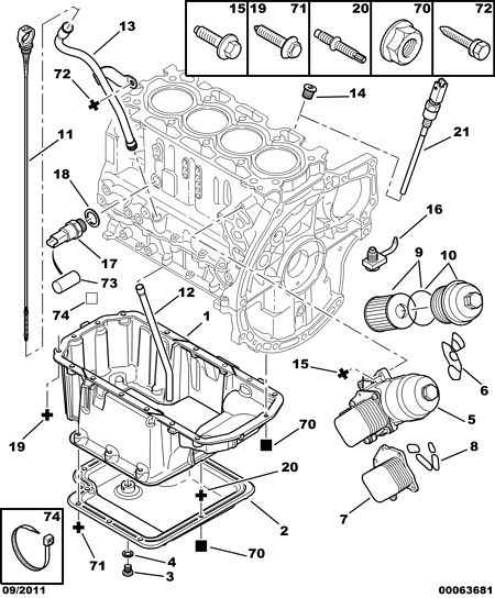 PEUGEOT (DF-PSA) 0311 29 - Резьбовая пробка, масляный поддон unicars.by