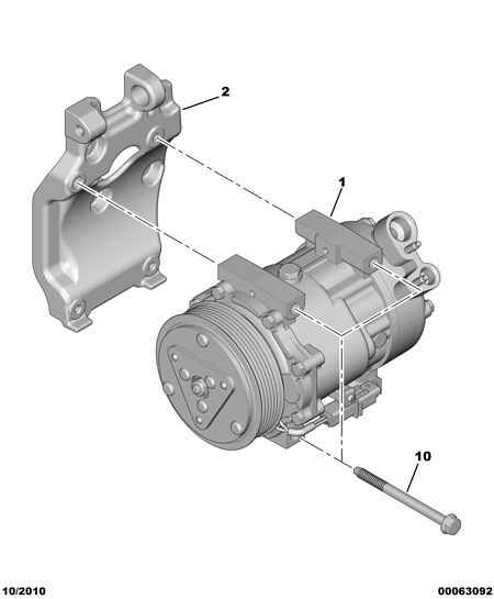 CITROËN/PEUGEOT 6453 YJ - Компрессор кондиционера unicars.by