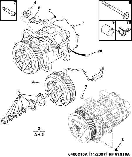 CITROËN 6453.TA - Компрессор кондиционера unicars.by