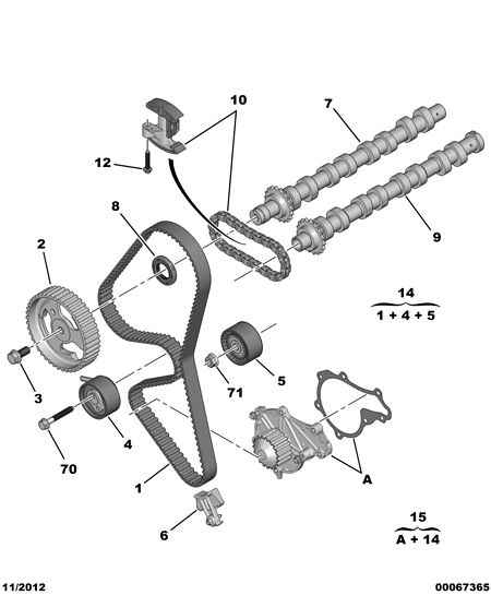 PEUGEOT 0830.48 - Направляющий ролик, зубчатый ремень ГРМ unicars.by