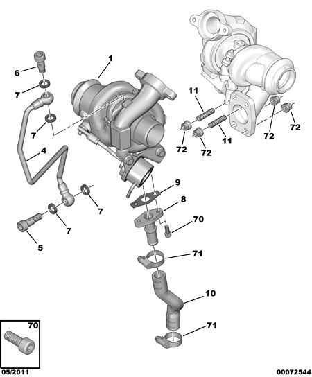 PEUGEOT 0381.28 - Трубка, нагнетание воздуха unicars.by