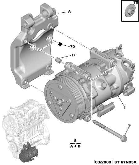 Allis-Chalmers 6487 34 - Воздушный фильтр, двигатель unicars.by