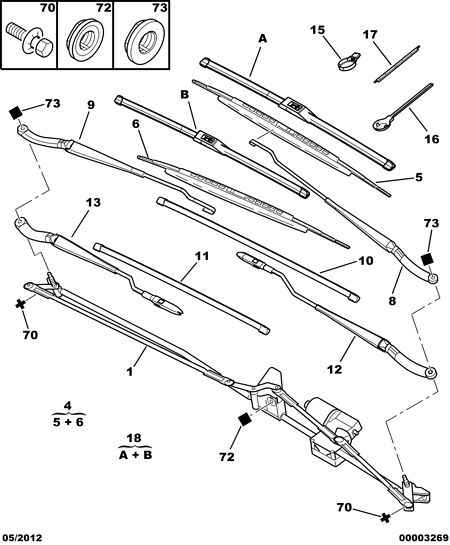 PEUGEOT 6423 L5 - Щетка стеклоочистителя unicars.by