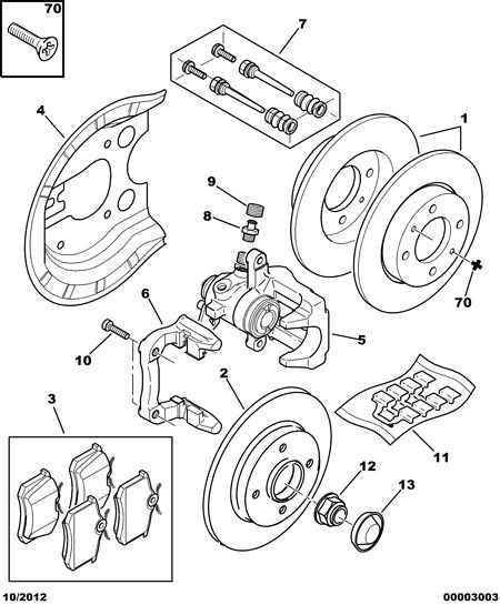 PEUGEOT (DF-PSA) 4249 52 - Тормозной диск unicars.by