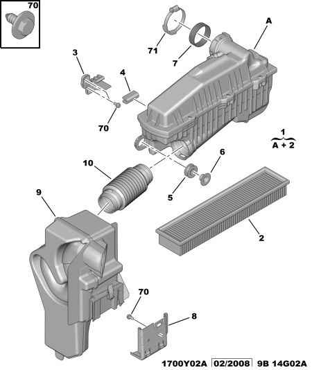 RENAULT 1444 FF - AIR FILTER unicars.by