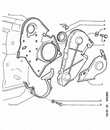 PEUGEOT (DF-PSA) 0326 14 - Уплотняющее кольцо, распредвал unicars.by