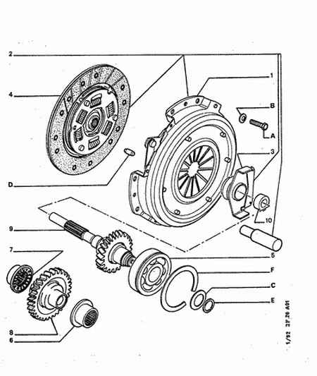 PEUGEOT 2052 06 - Комплект сцепления unicars.by