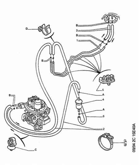 Peugeot Motorcycles 1567 13 - Топливный фильтр unicars.by