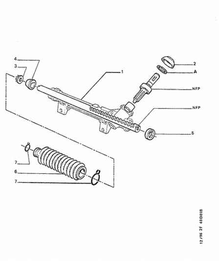 PEUGEOT (DF-PSA) 4000 42 - Регулятор тормозных сил unicars.by