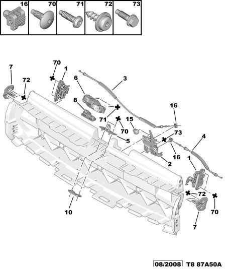 PEUGEOT (DF-PSA) 8725 87 - Тормозные колодки, дисковые, комплект unicars.by