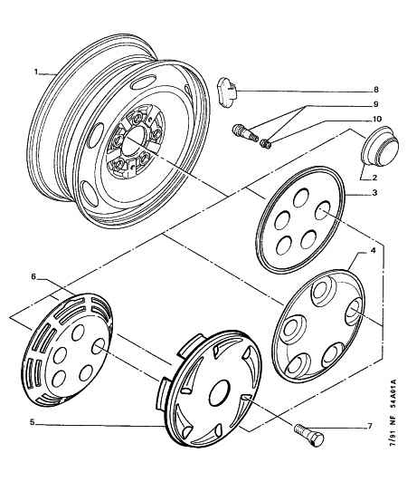 Eicher 5415 59 - WHEEL CAP unicars.by