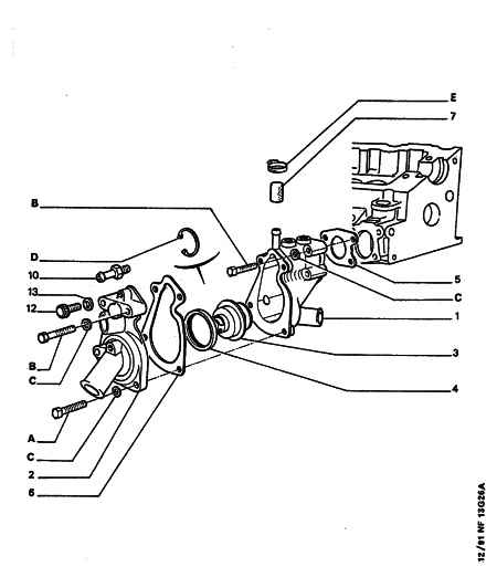 CITROËN/PEUGEOT 1338-04 - Термостат охлаждающей жидкости / корпус unicars.by