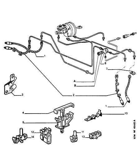 FIAT 4806 36 - Тормозной шланг unicars.by