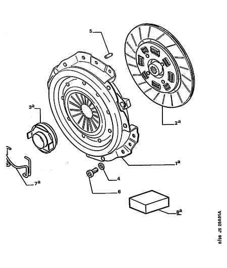 PEUGEOT 2052 23 - Комплект сцепления unicars.by