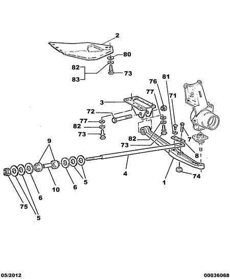 Opel 3 52 041 - Рычаг подвески колеса unicars.by